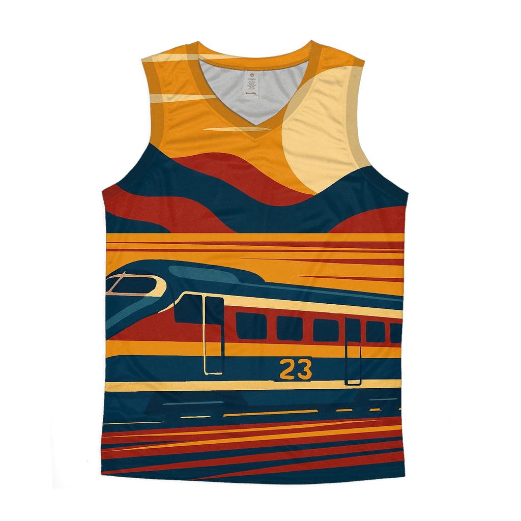Groove Train Express sports performance tank tops