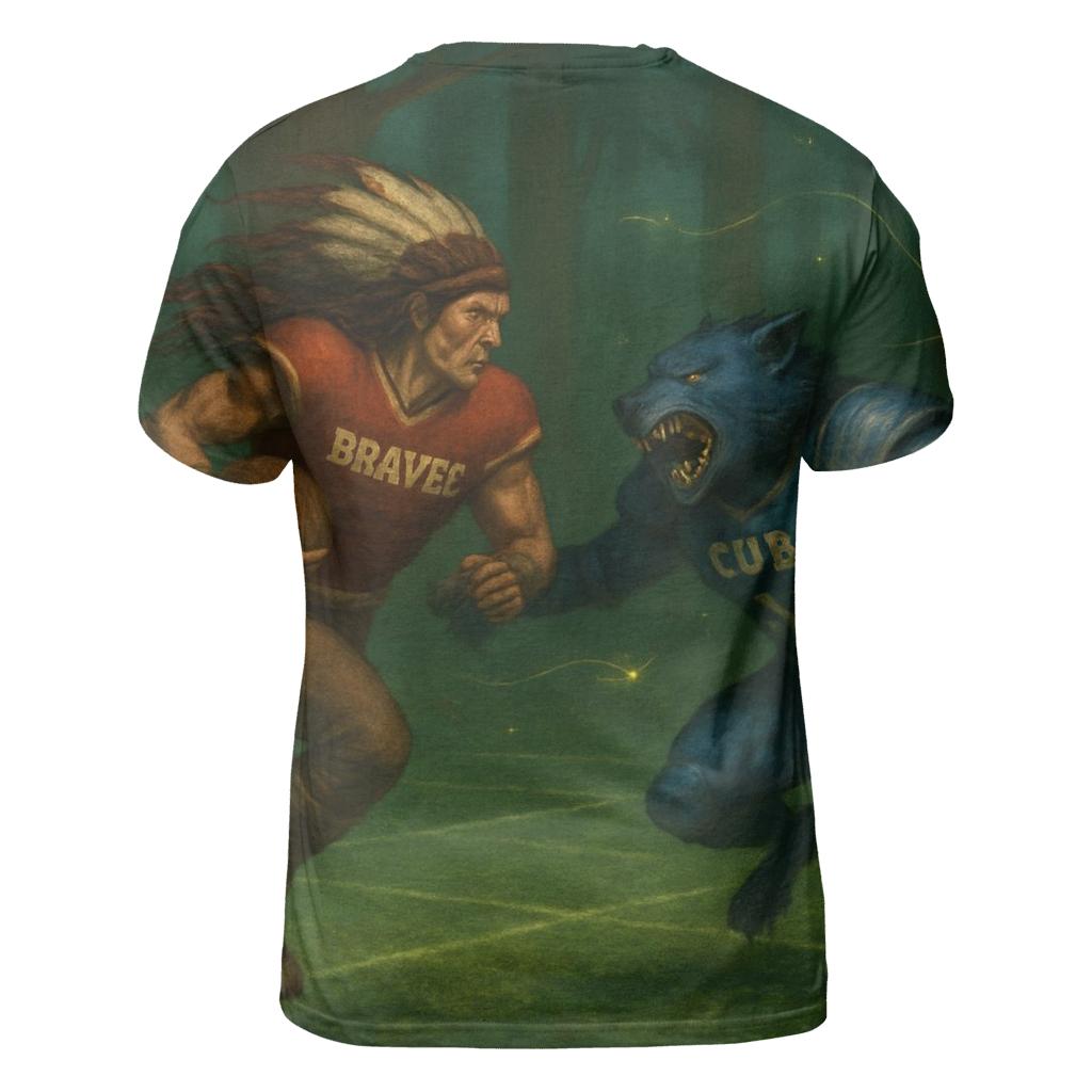 Forest Charge Braves Against Cubs personalized full print shirts