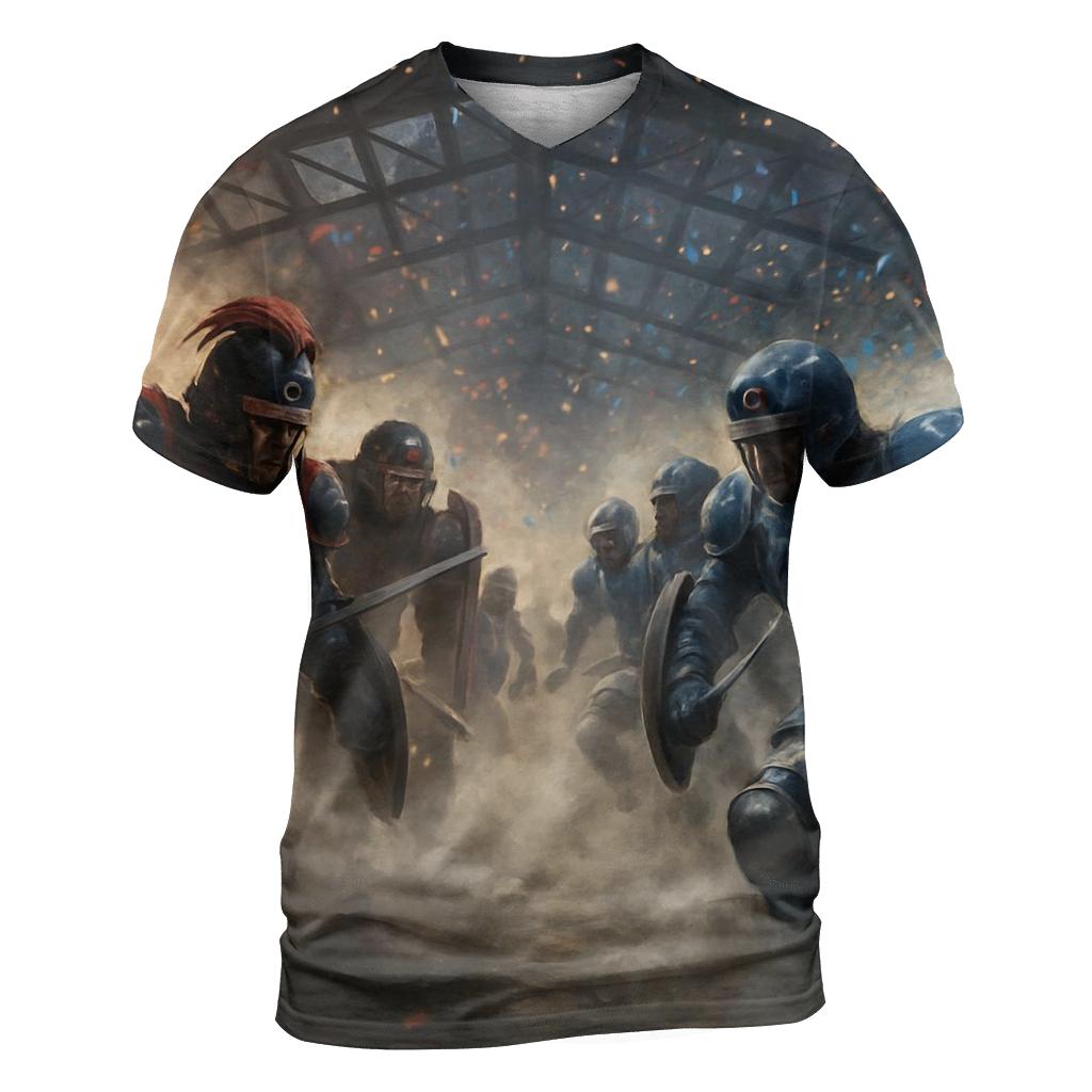 Thunder Tunnel Entrance Braves And Cubs statement graphic shirts