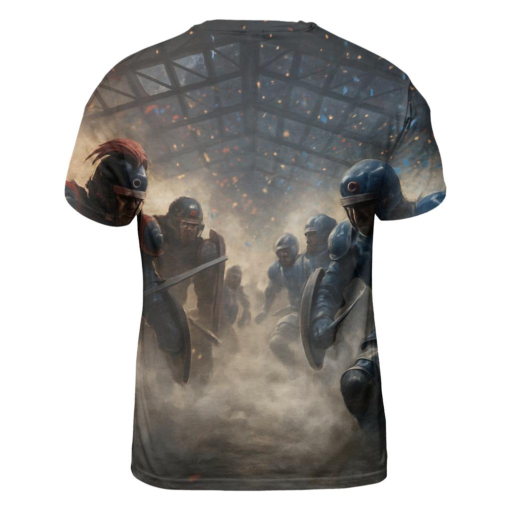 Thunder Tunnel Entrance Braves And Cubs statement graphic shirts