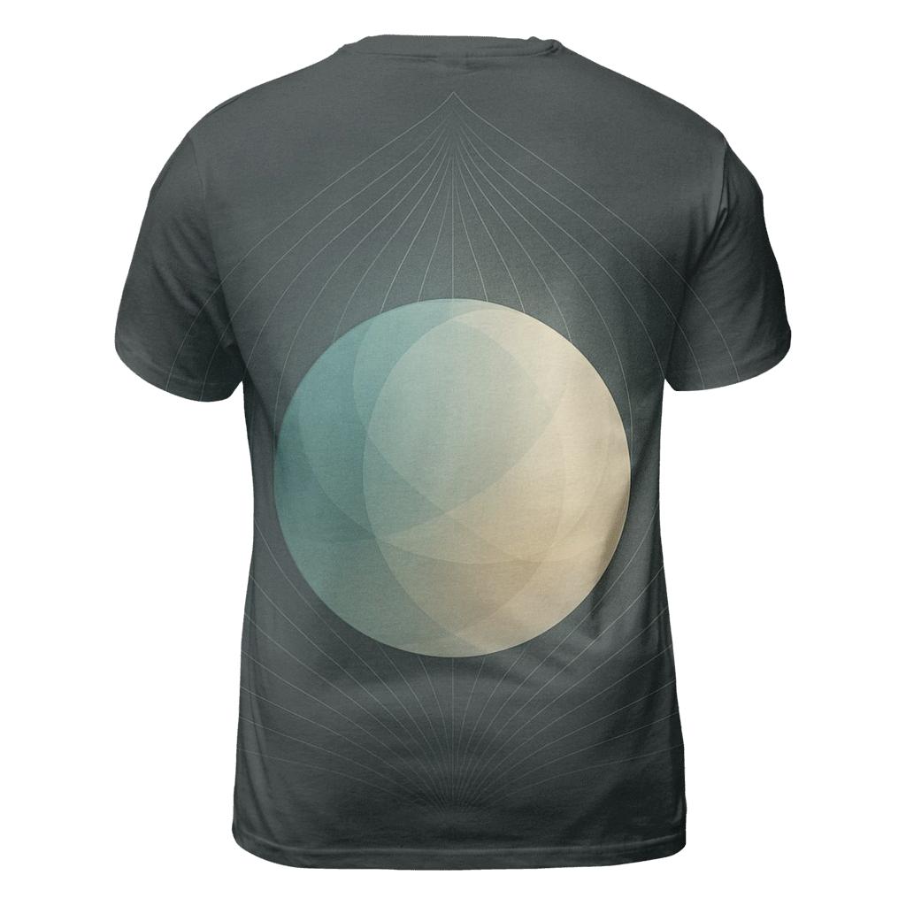 Inner Sanctuary Sphere artistic all-over print tops