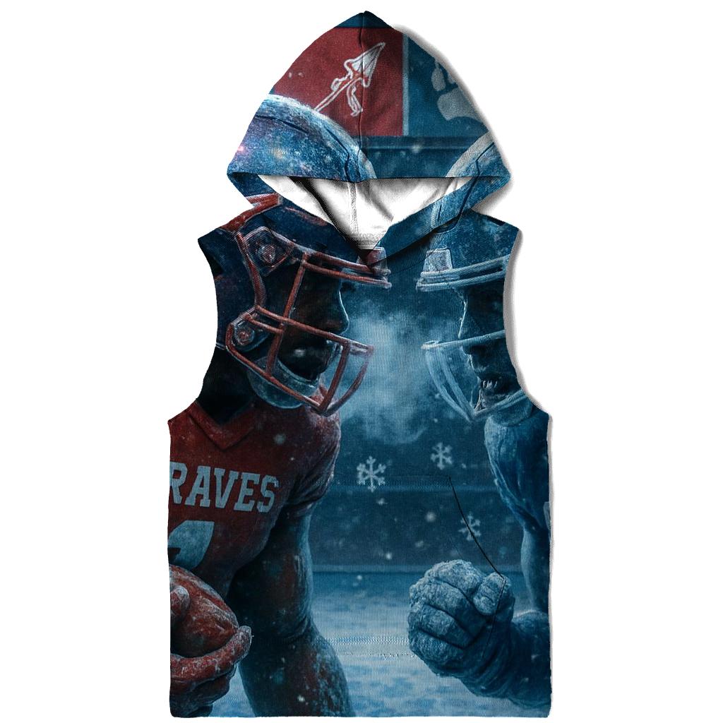 Frozen Yardline Standoff Braves Versus Cubs hoodies fashion