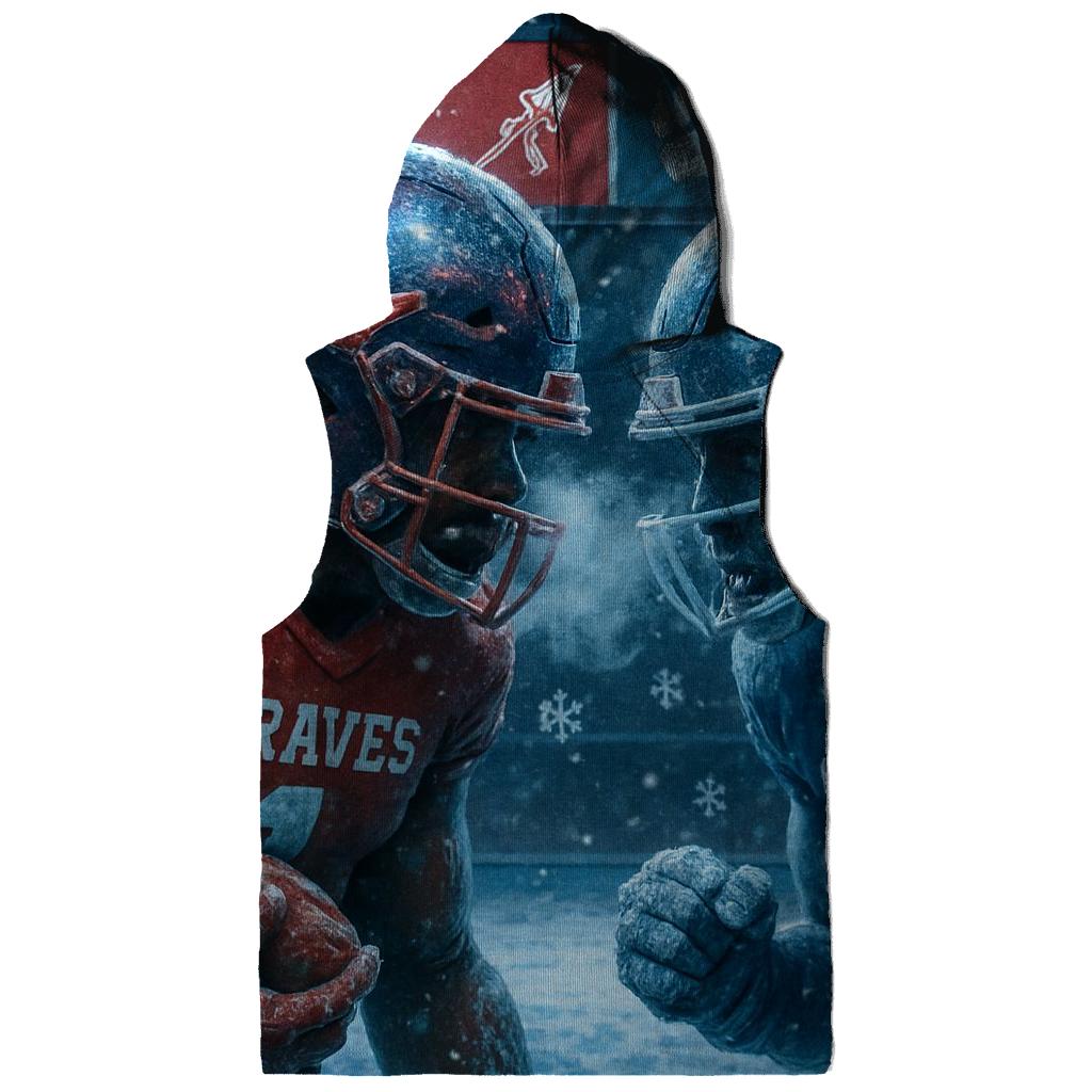 Frozen Yardline Standoff Braves Versus Cubs hoodies fashion