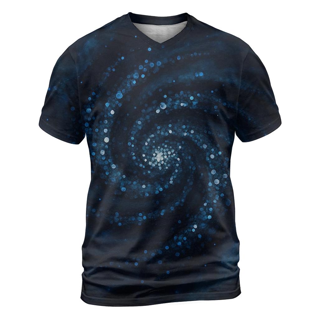 Midnight Sequin Nebula custom all-over print shirts