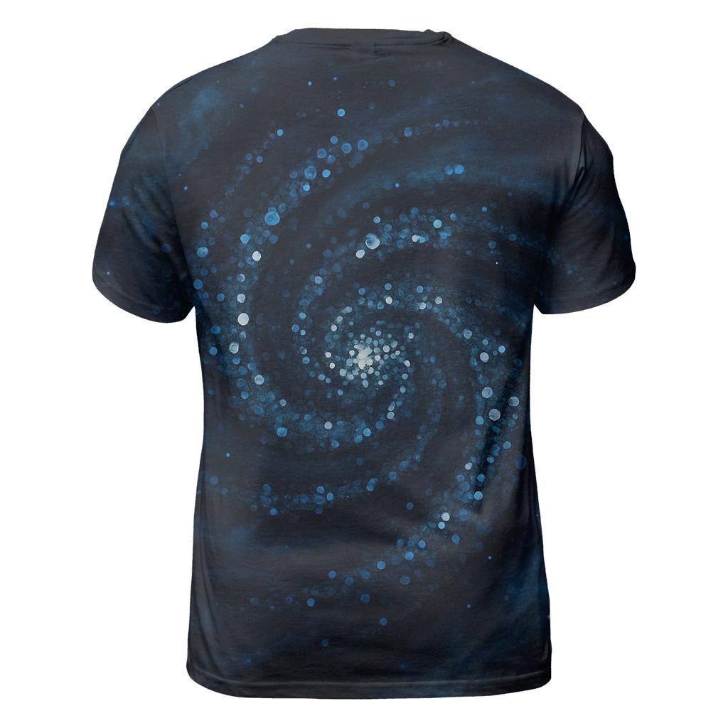 Midnight Sequin Nebula custom all-over print shirts