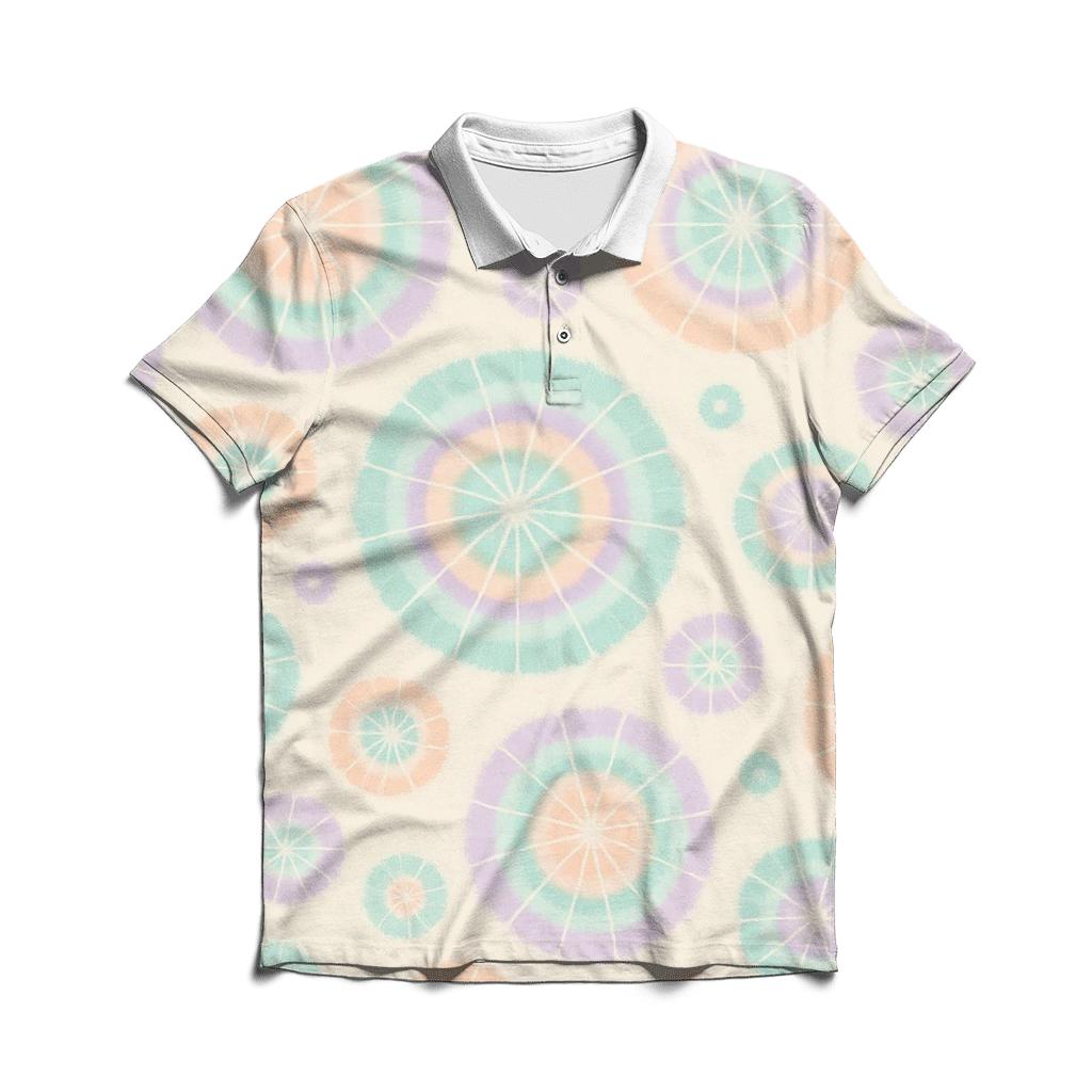 Pastel Kumo Spider Garden branded logo polo shirts