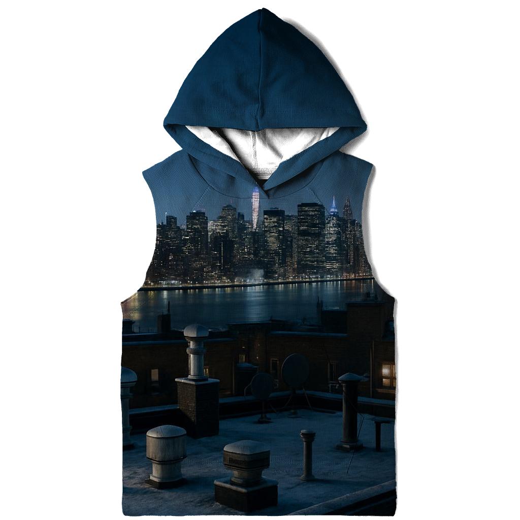 Winter Night From A Queens Rooftop hoodies fashion