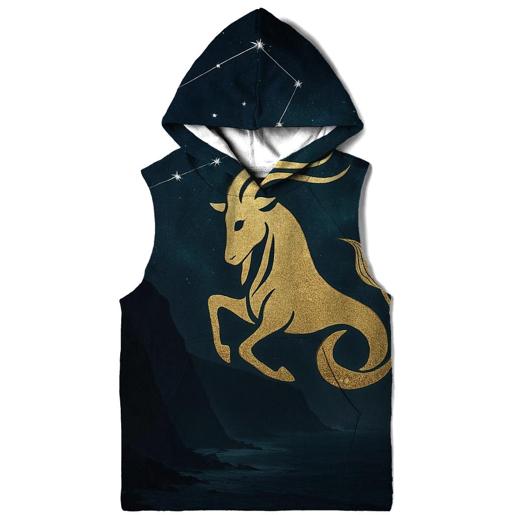 Luminous Capricorn Sea Goat Sigil hoodies fashion