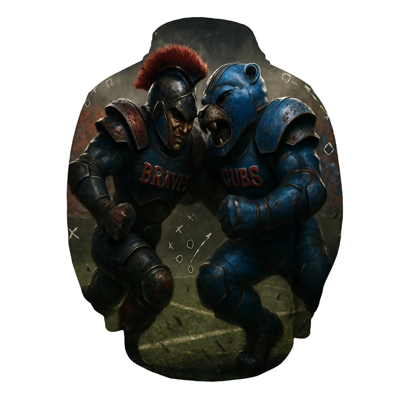 Battle Under The Floodlights Braves Against Cubs lightweight hoodies