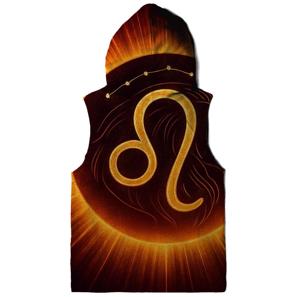 Solar Crown Leo Zodiac Crest hoodies fashion