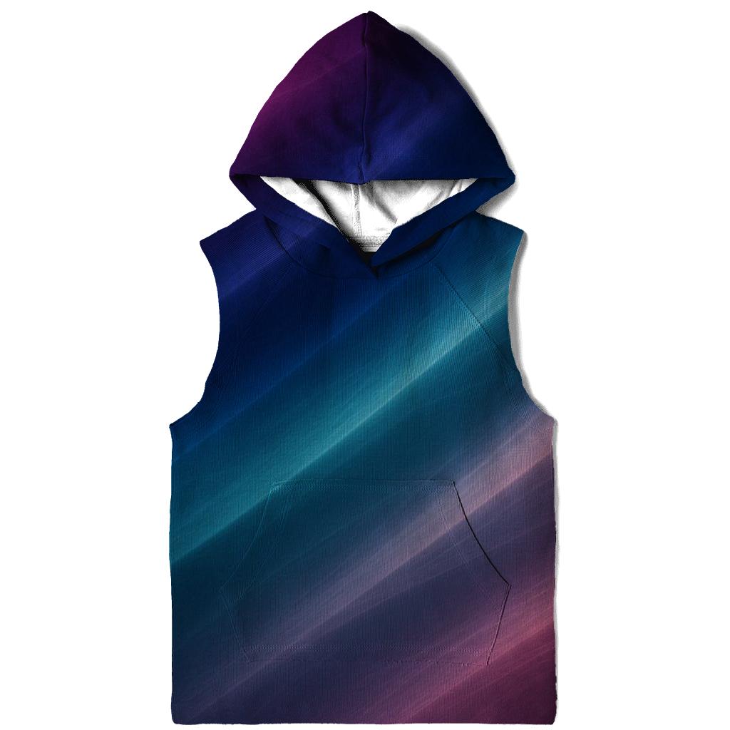 Nebula Silk Cascade embroidered hoodies