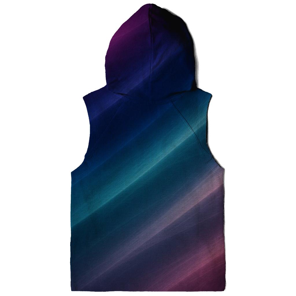 Nebula Silk Cascade embroidered hoodies