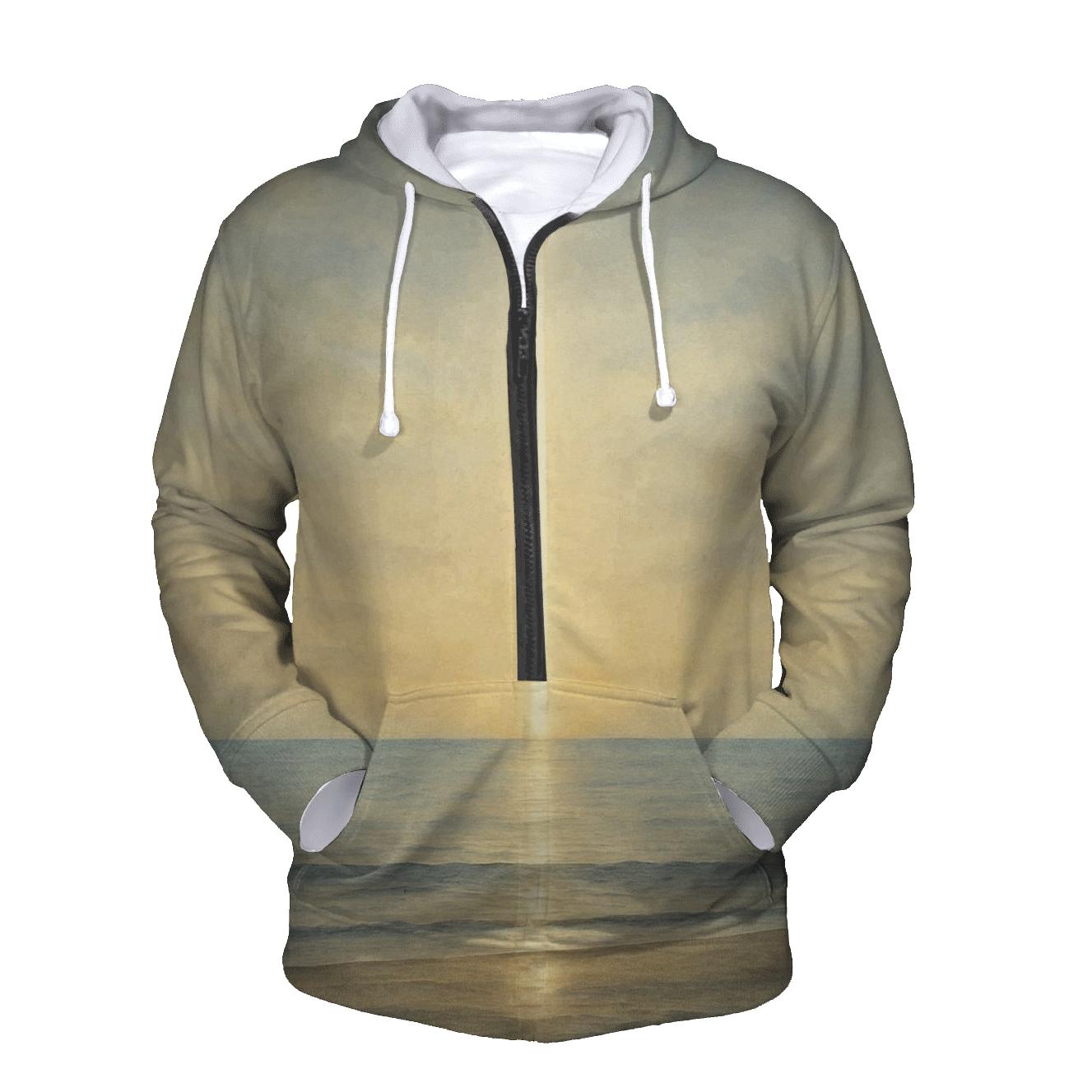 Luminous Horizon Prayer hoodies fashion