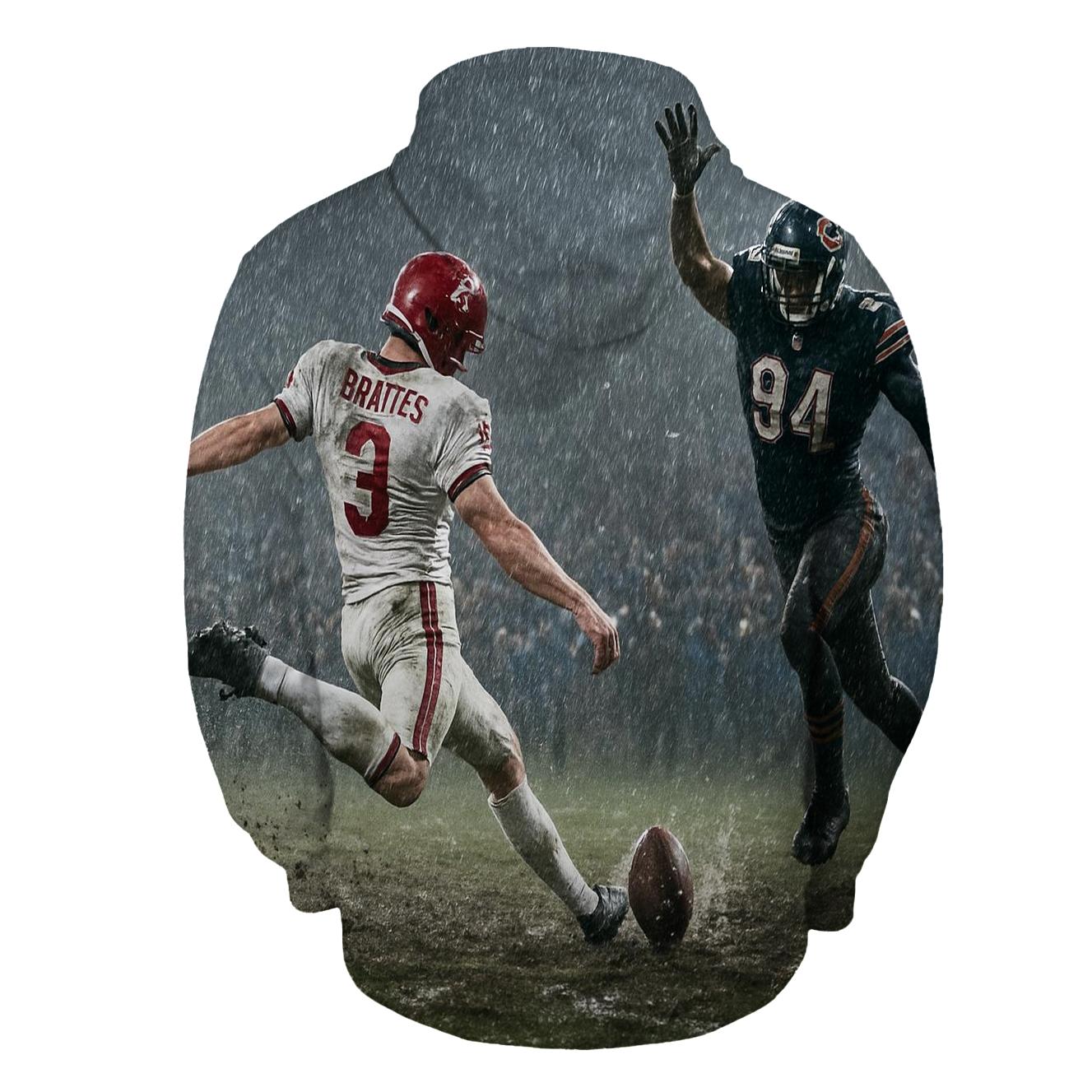 Rain Soaked Overtime Braves And Cubs Clash hoodie styles