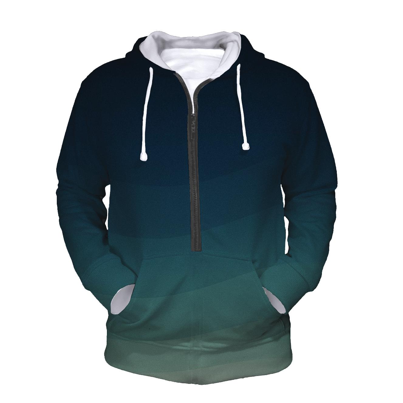 Moonlit Tidal Fade premium hoodies