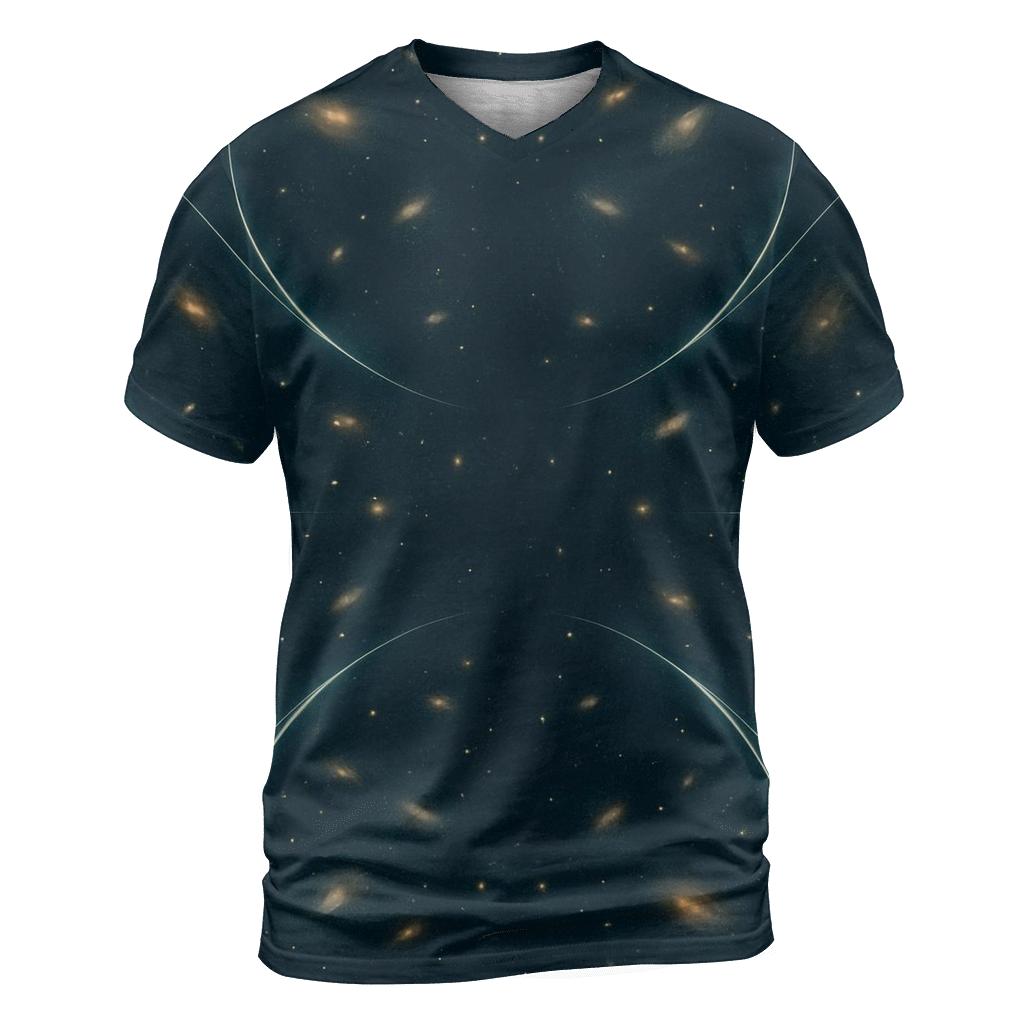 Gravitational Lens Arc Web designer pattern shirts