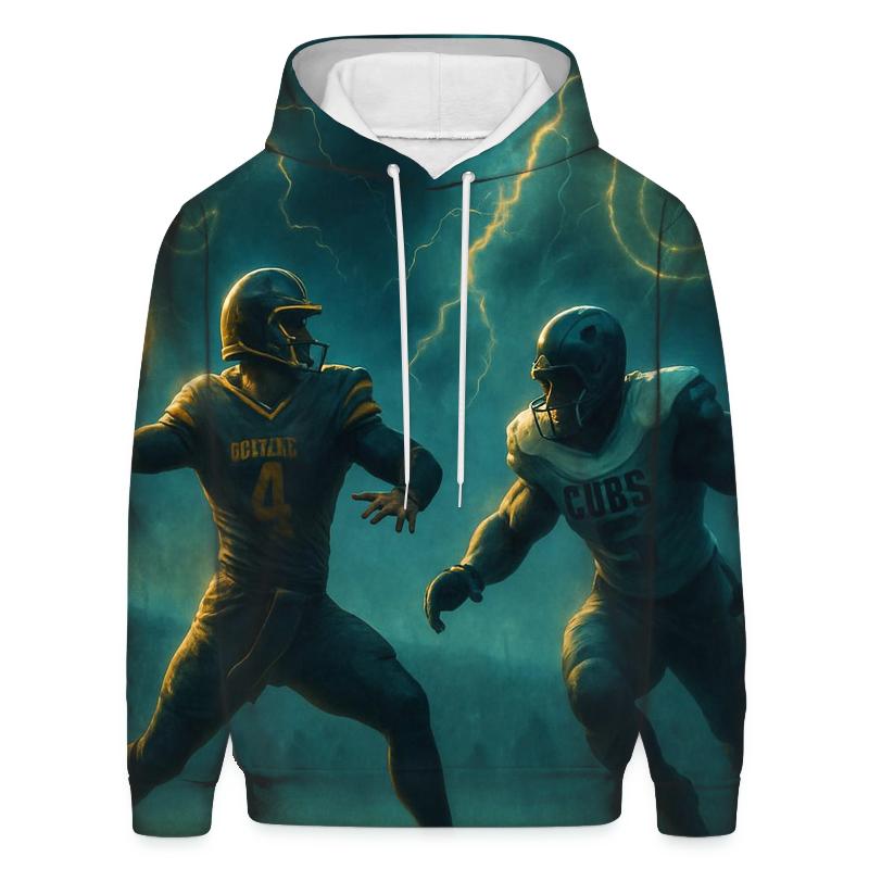 Stormfront Clash Braves And Cubs Gridiron custom hoodies