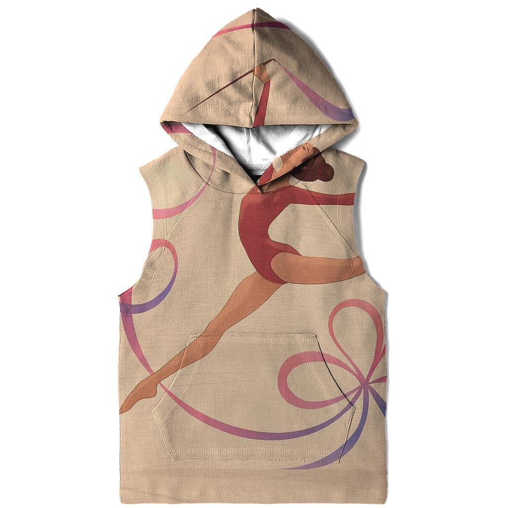 Rhythmic Gymnast Ribbon Arc hoodie designs