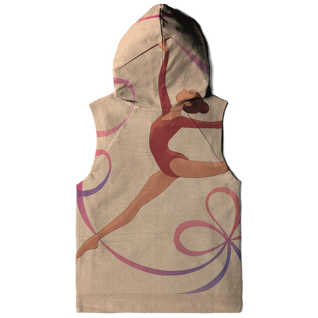 Rhythmic Gymnast Ribbon Arc hoodie designs