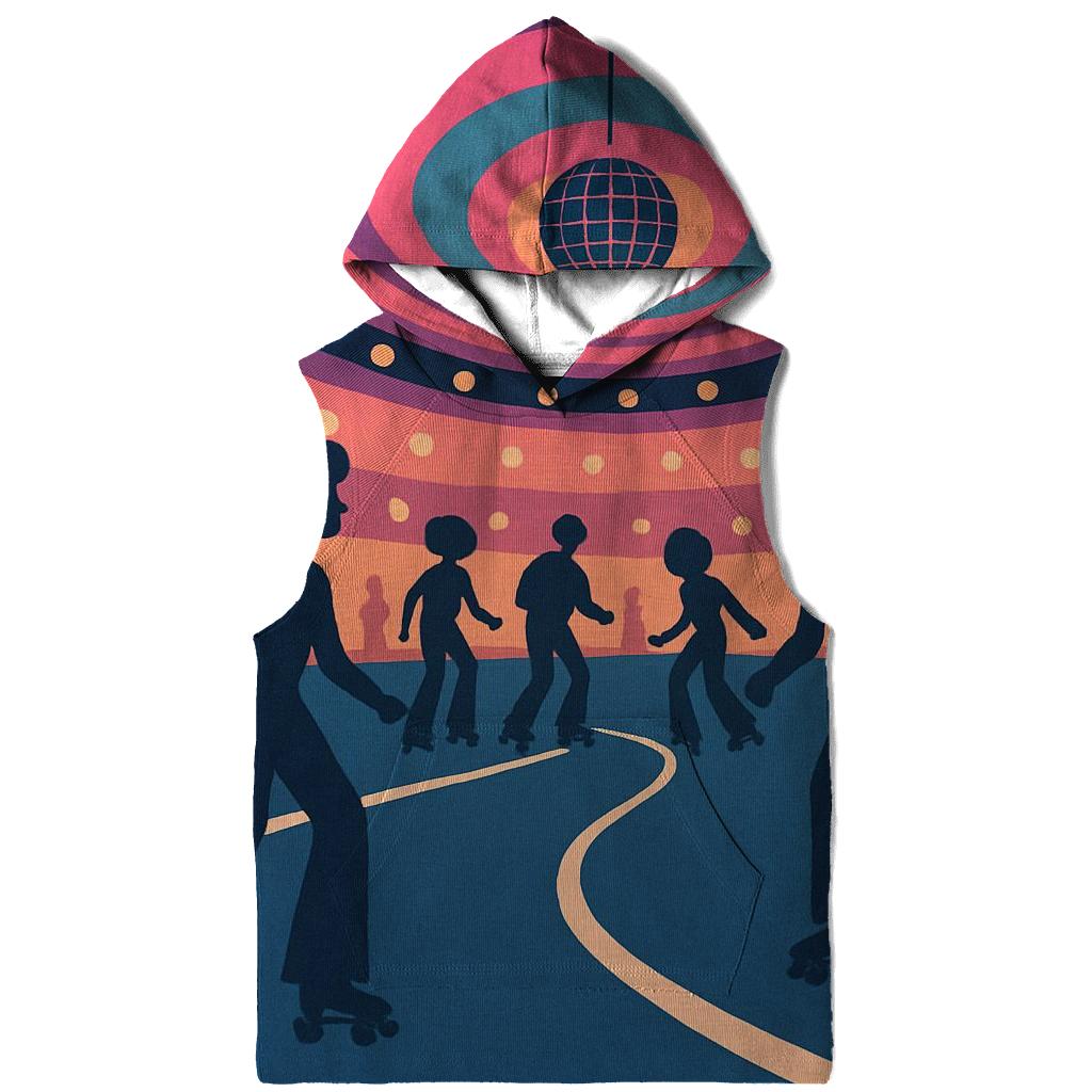 Disco Roller Rink Night pullover hoodies