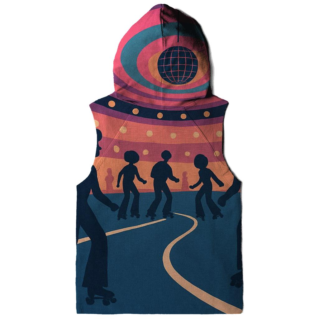 Disco Roller Rink Night pullover hoodies