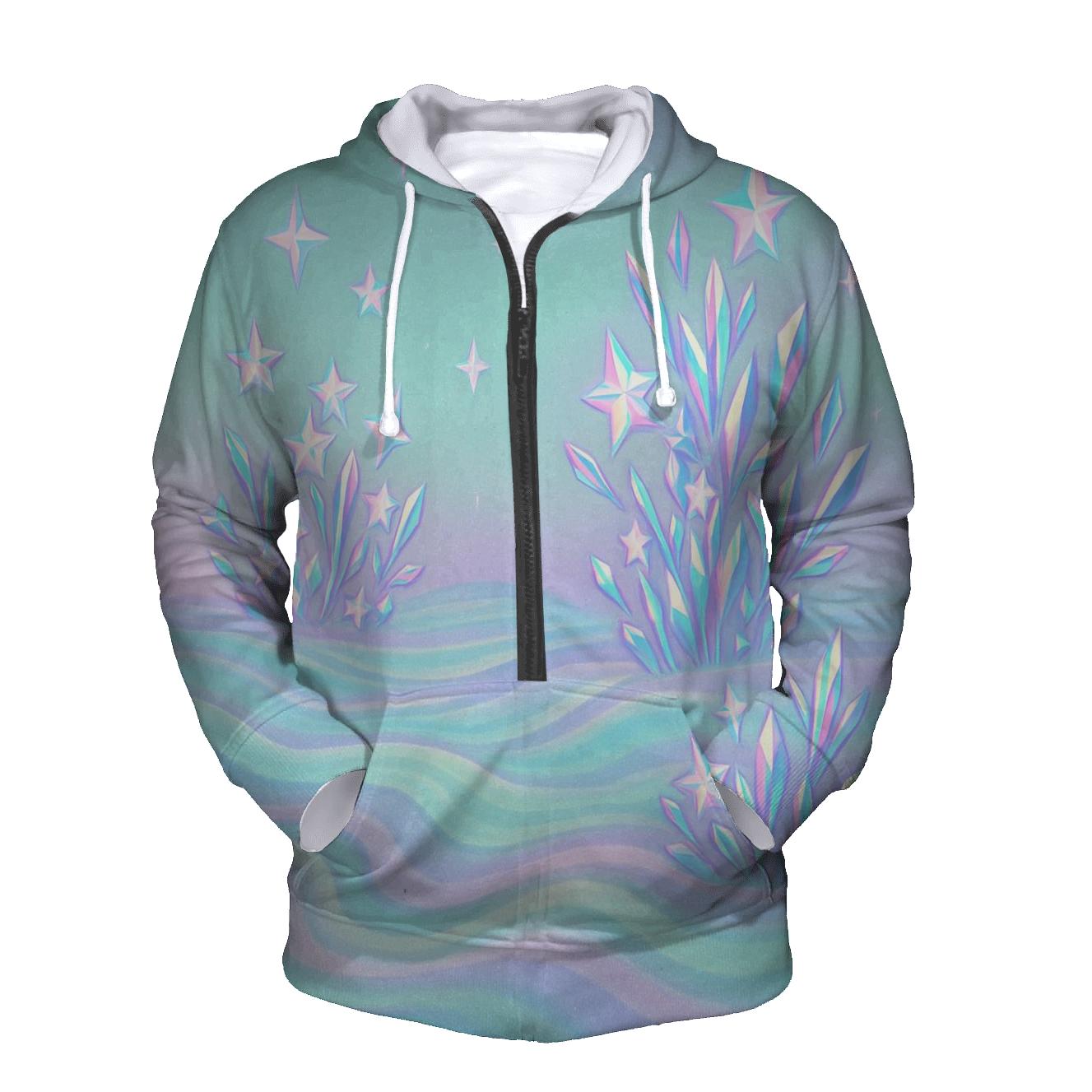 Holographic Star Reef custom hoodies