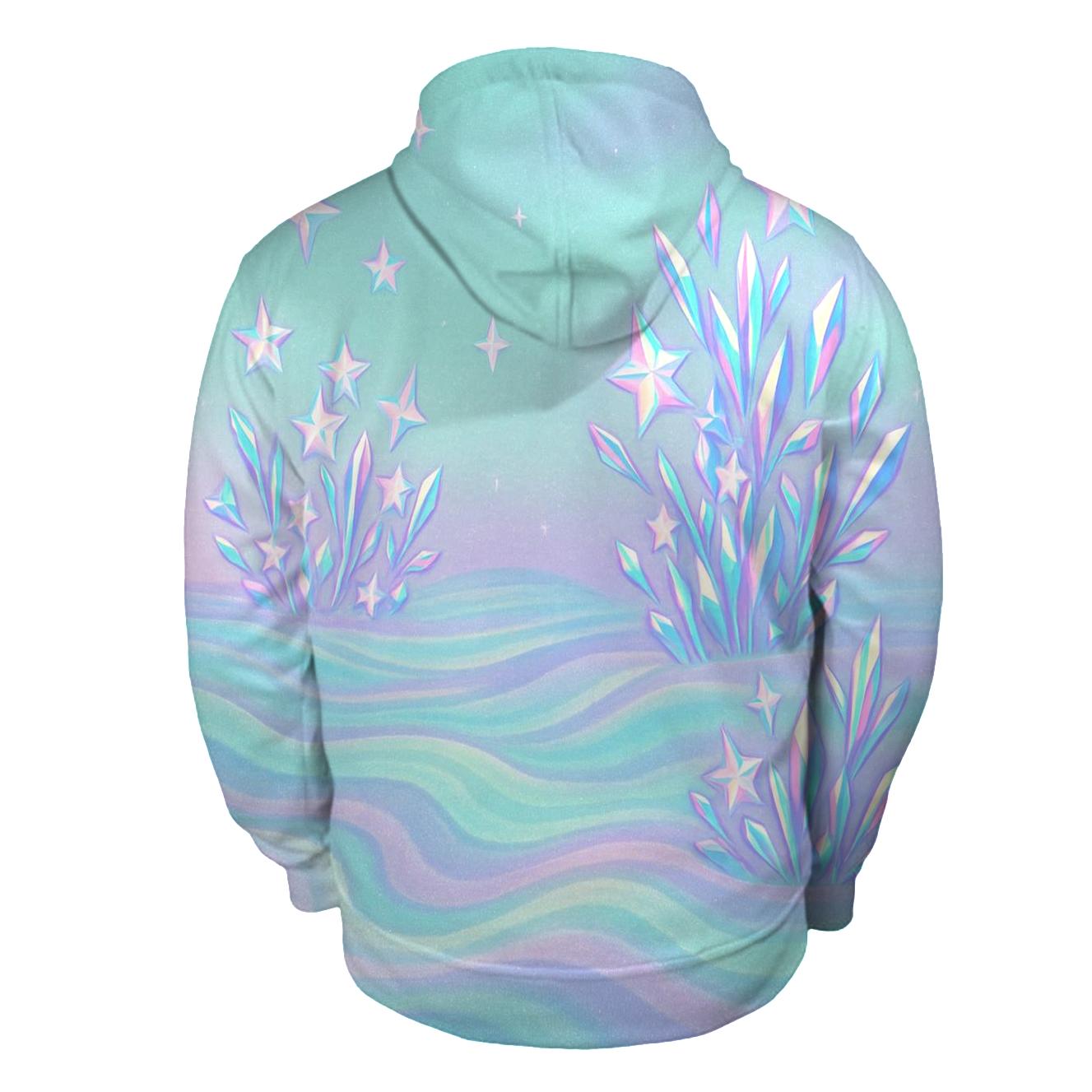 Holographic Star Reef custom hoodies