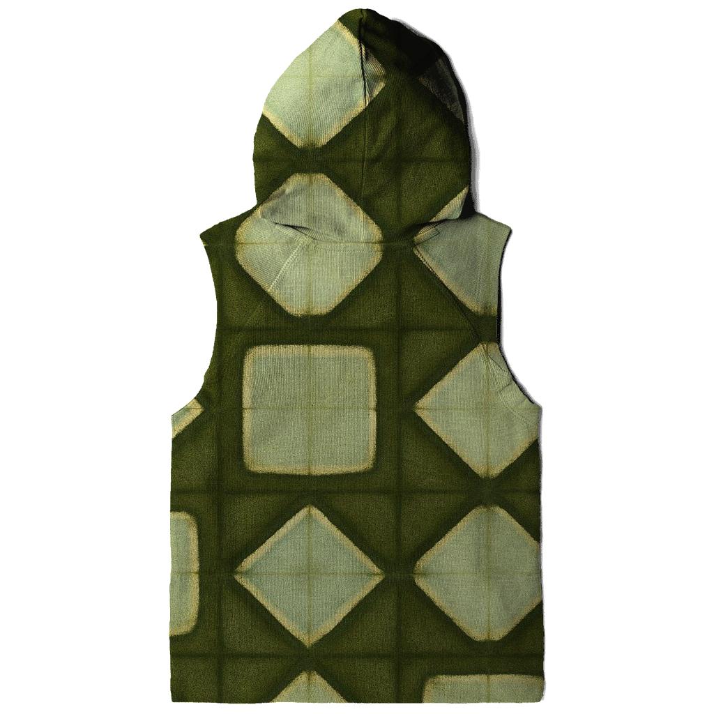 Forest Window Itajime Grid heavyweight hoodies