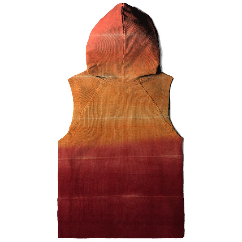 Sunset Horizon Stripe Overdye heavyweight hoodies