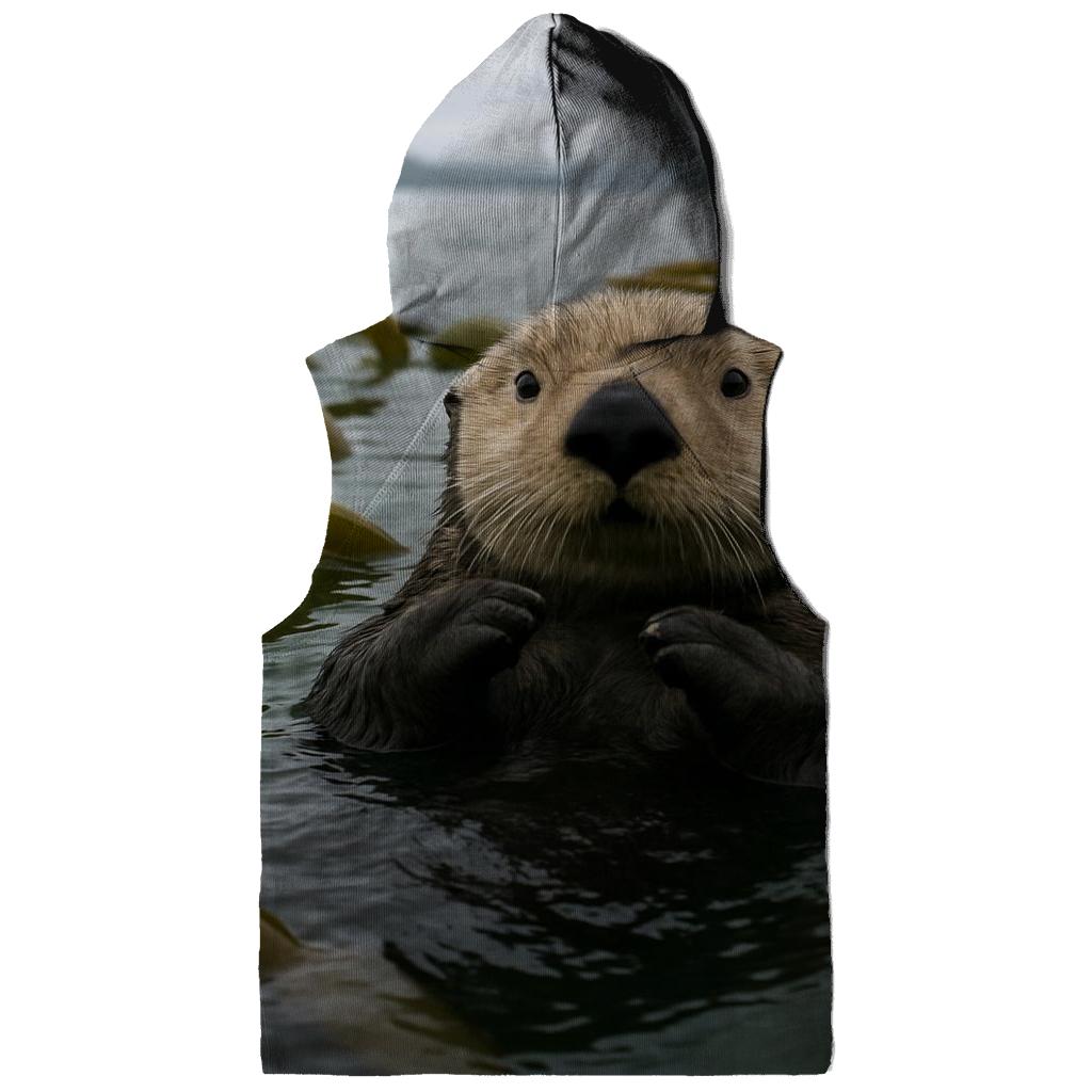 Kelp Forest Patrol Sea Otter custom hoodies