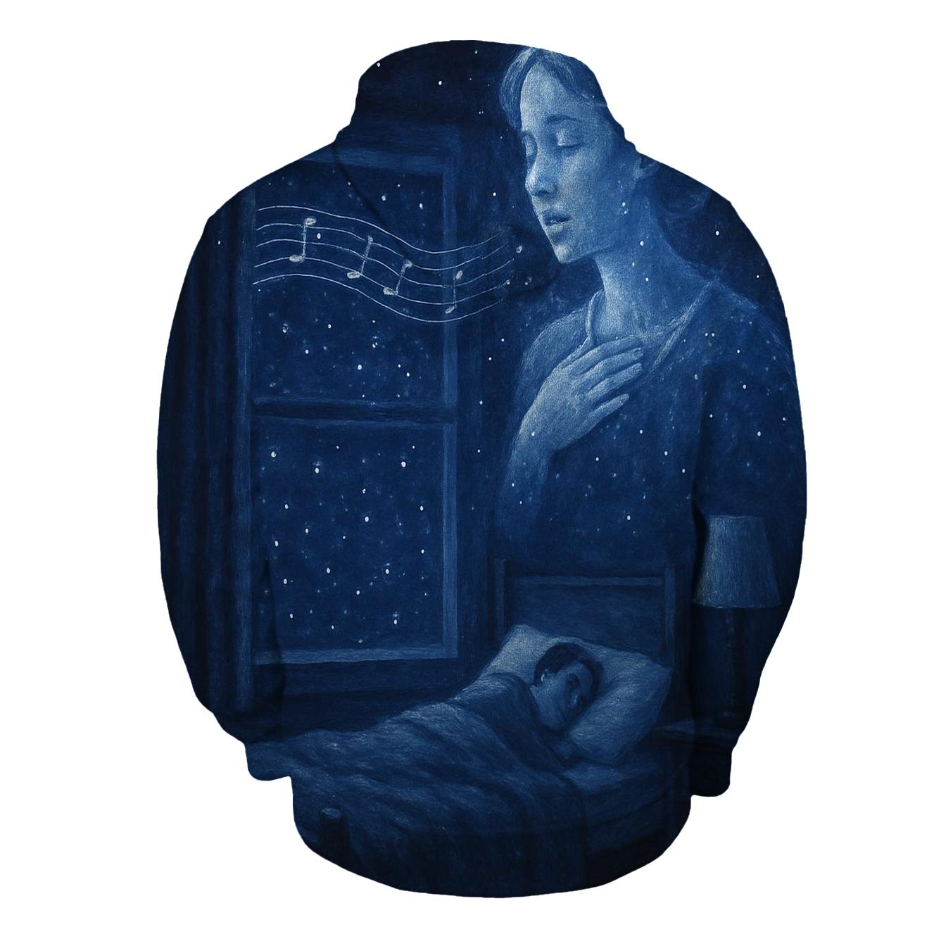 Her Lullaby Still Holding Up The Night zip-up hoodies