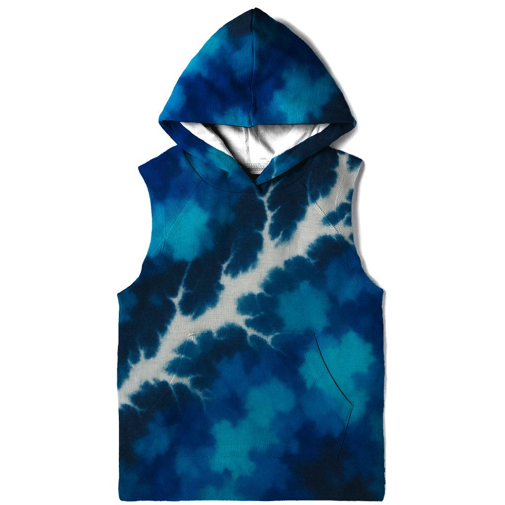 Diagonal Lightning Crumple Storm lightweight hoodies