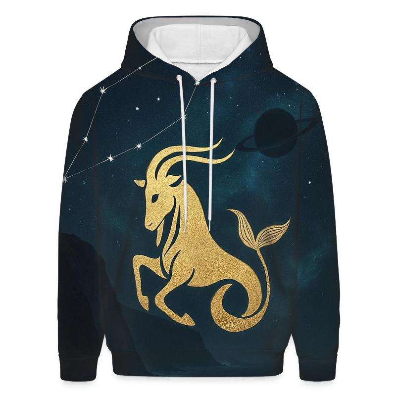 Luminous Capricorn Sea Goat Sigil hoodie styles