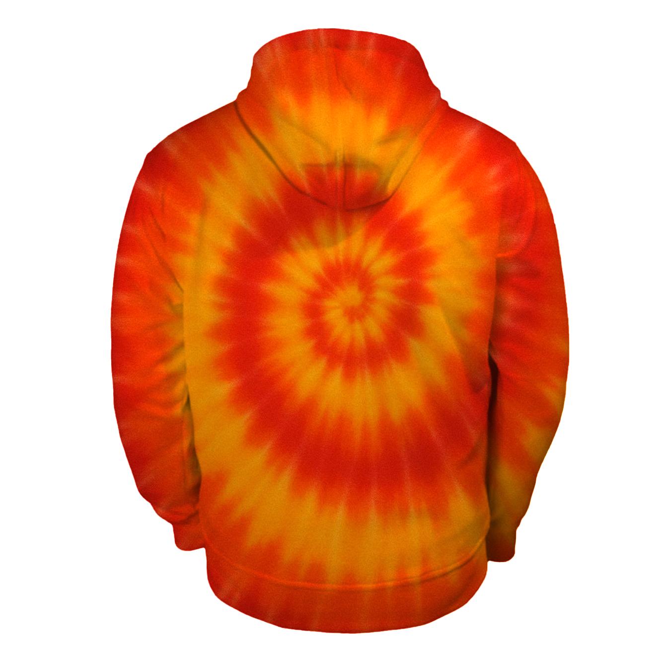 Solar Flare Spiral Radiance lightweight hoodies