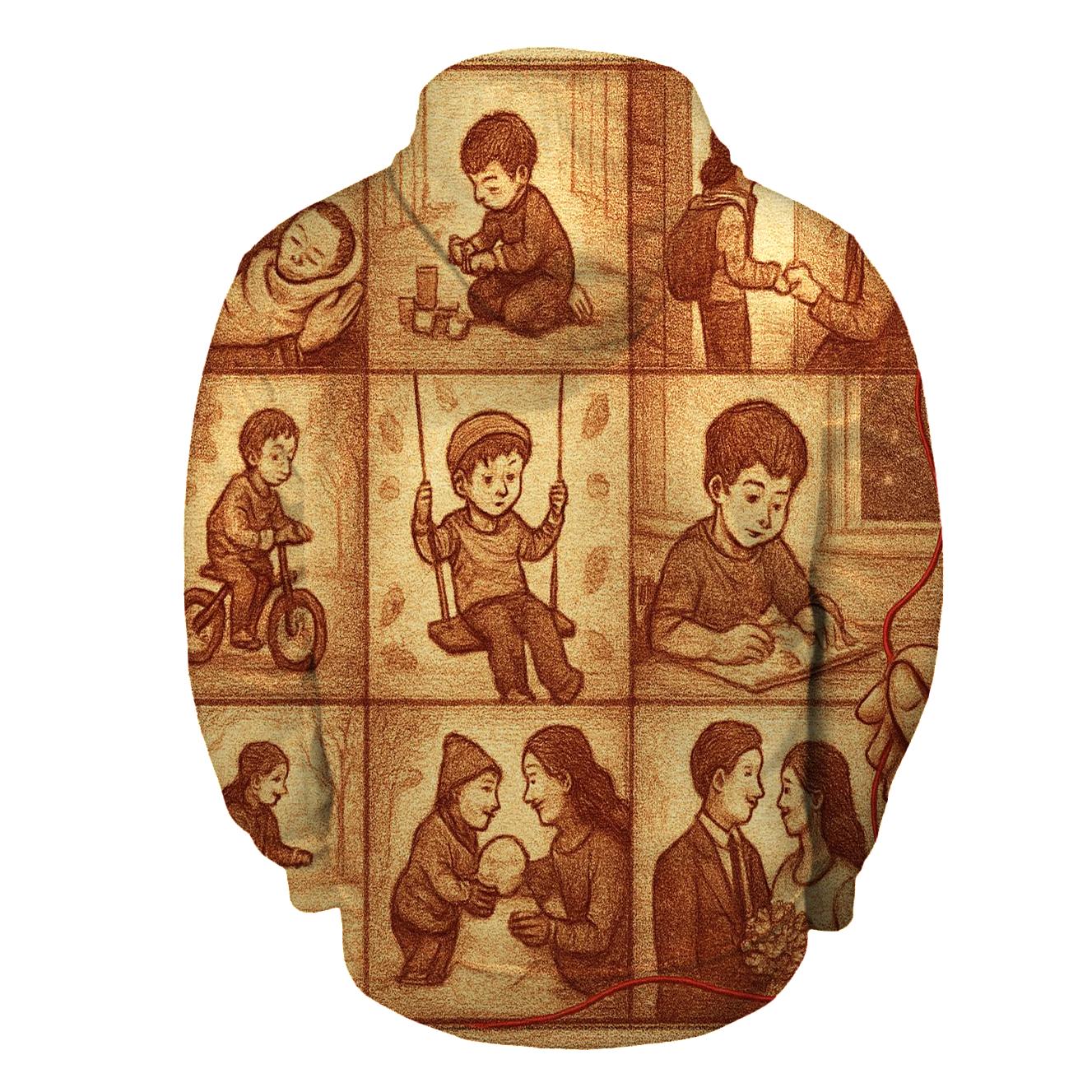 The Thread Of Her Love Woven Through My Days custom hoodies