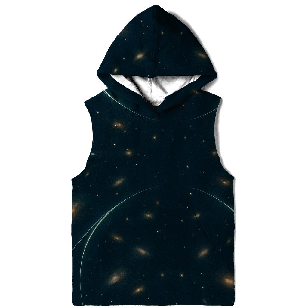 Gravitational Lens Arc Web heavyweight hoodies