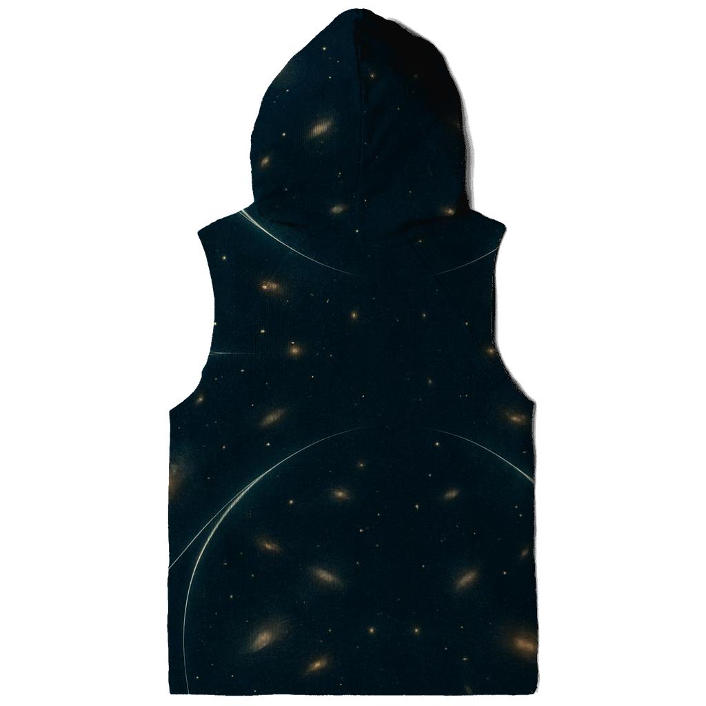 Gravitational Lens Arc Web heavyweight hoodies