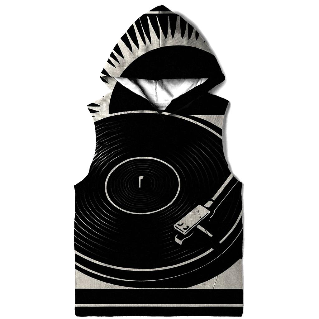 Monochrome Turntable Eclipse hoodies fashion