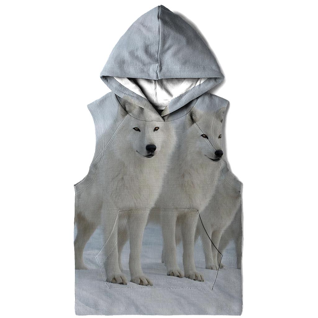 Pack Summit Arctic Wolves embroidered hoodies