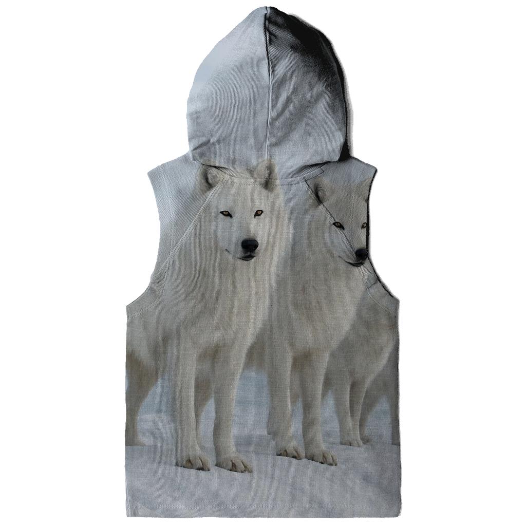 Pack Summit Arctic Wolves embroidered hoodies