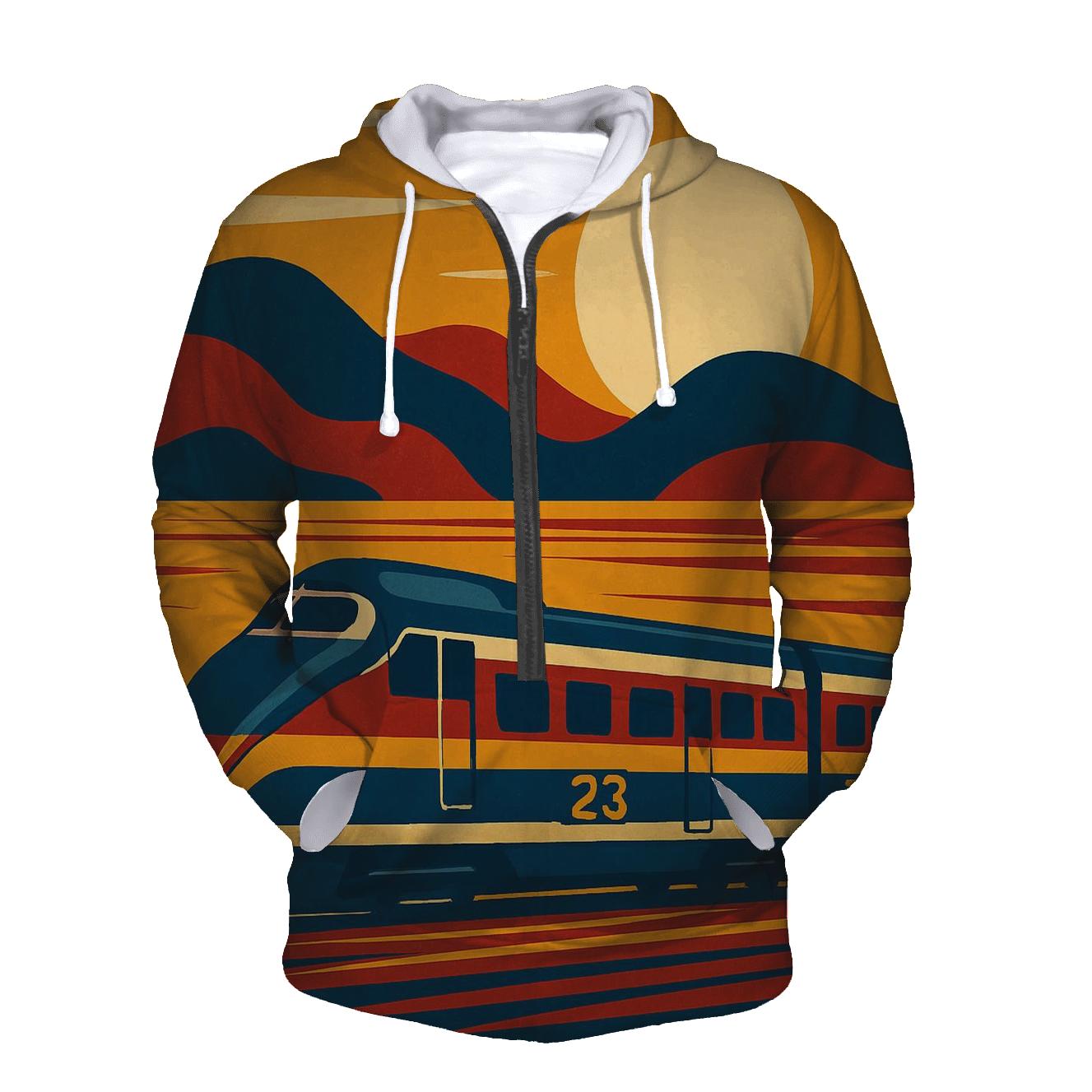Groove Train Express premium hoodies