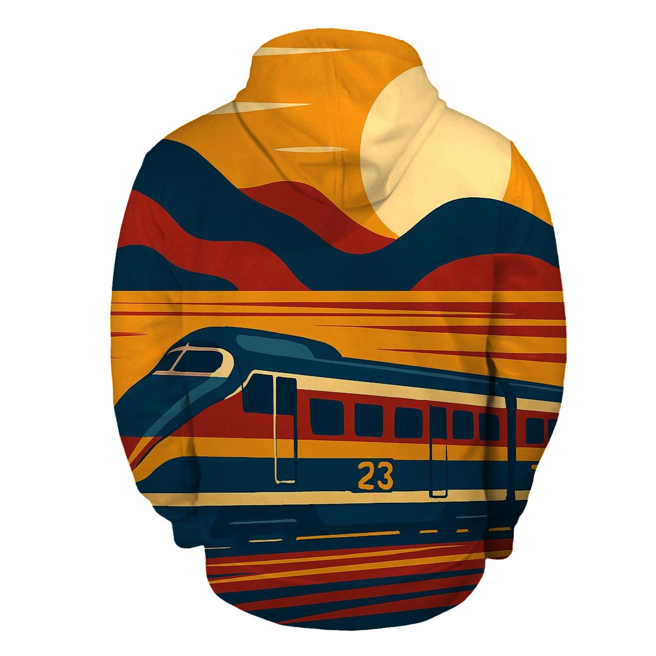 Groove Train Express premium hoodies