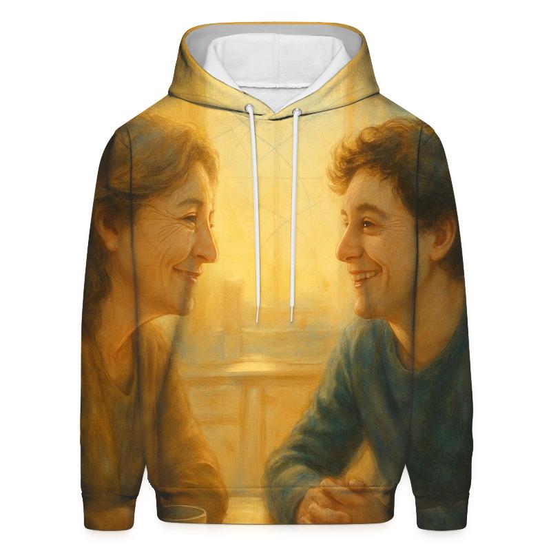 The Map Written In Her Smile lightweight hoodies