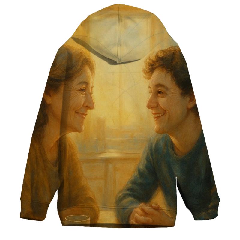 The Map Written In Her Smile lightweight hoodies