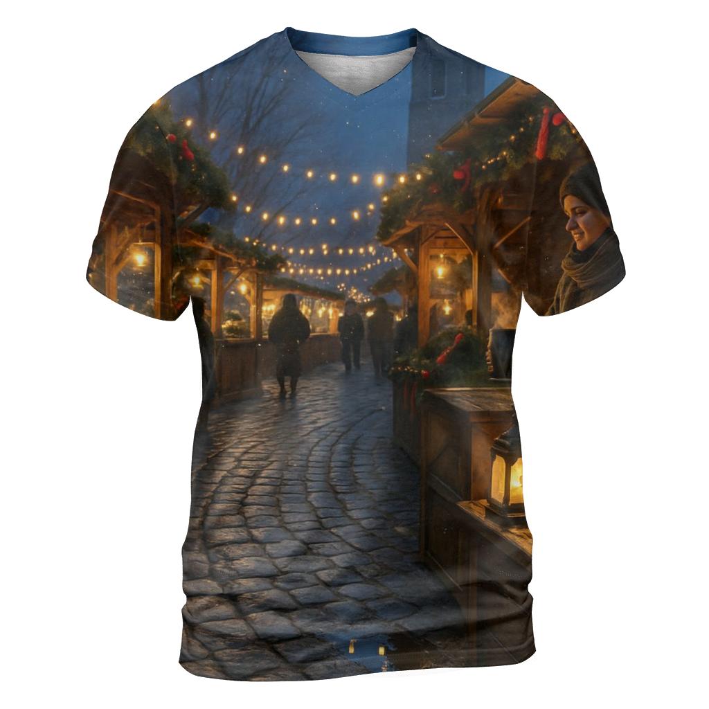 StNicholasStreetChristmasMarket designer pattern shirts