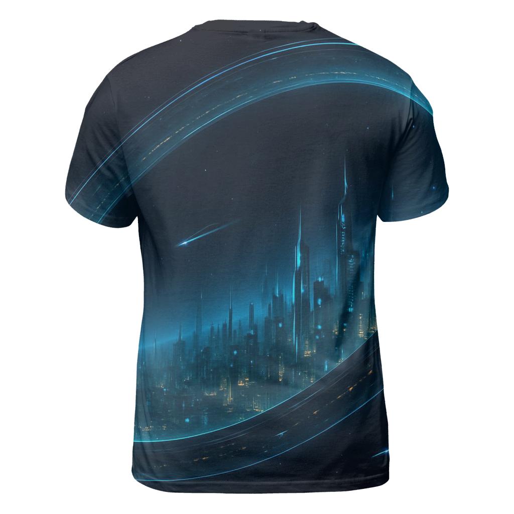 Chrono Orbit Cityscape personalized full print shirts