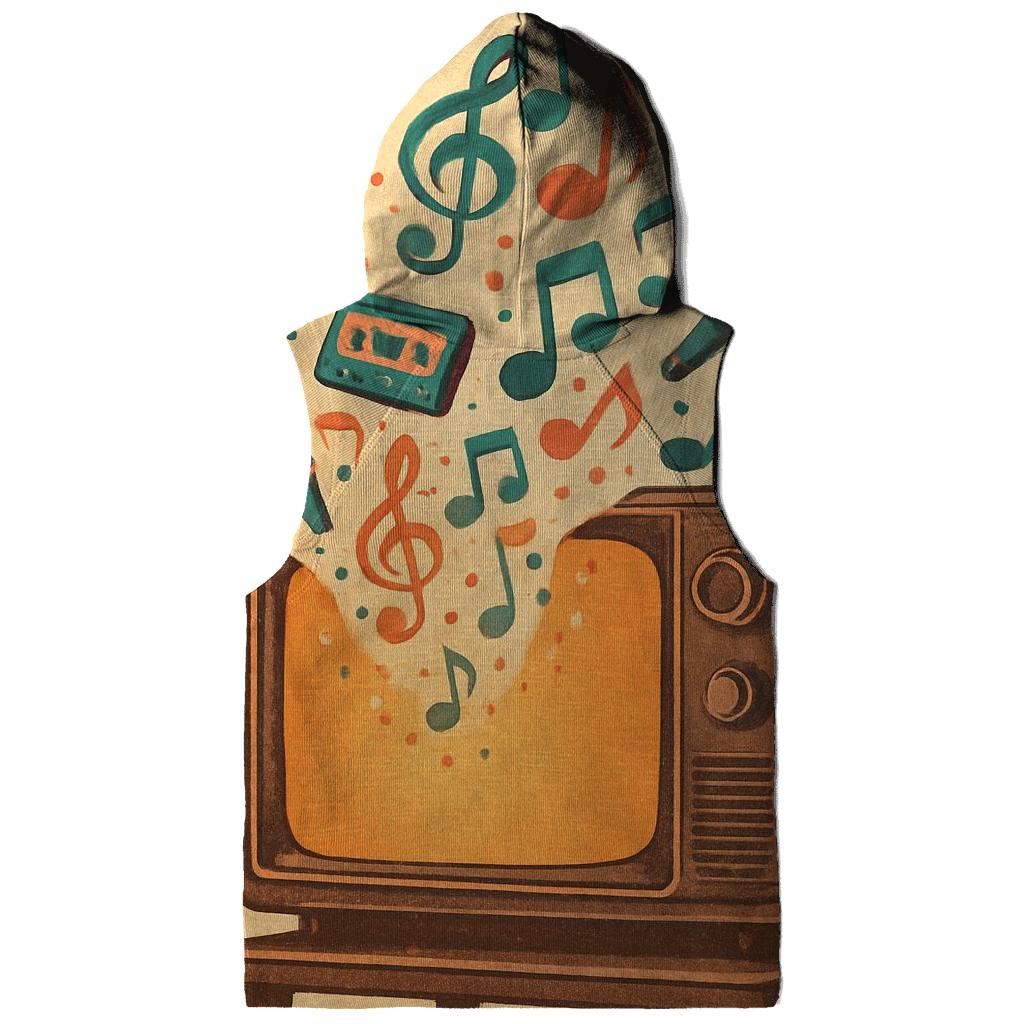 Retro TV Music Portal designer hoodies