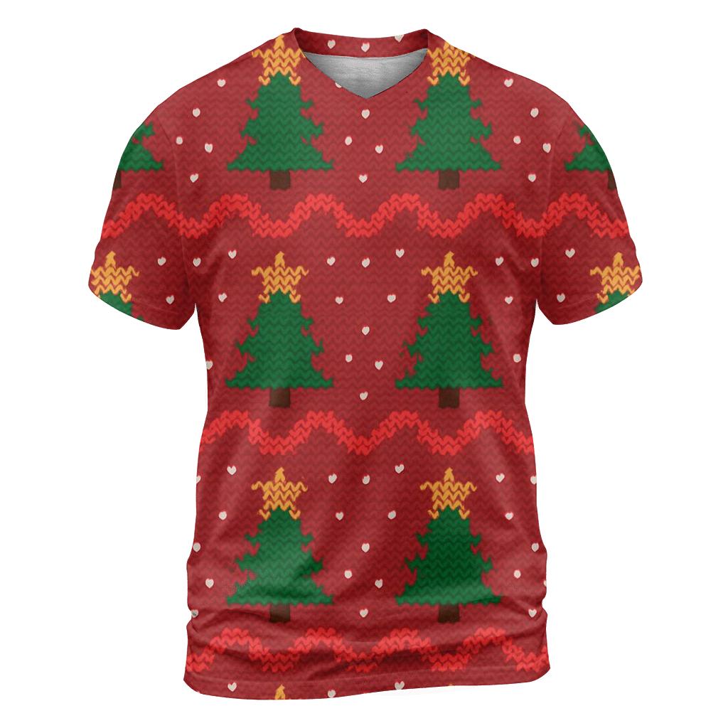 Tacky Tinsel Forest Bands custom all-over print shirts