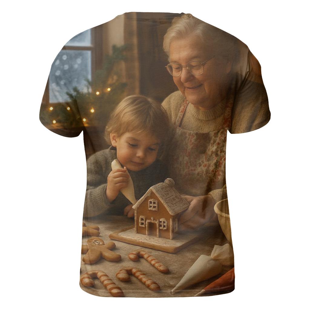 GrandmasKitchenGingerbreadEvening unique graphic print tees