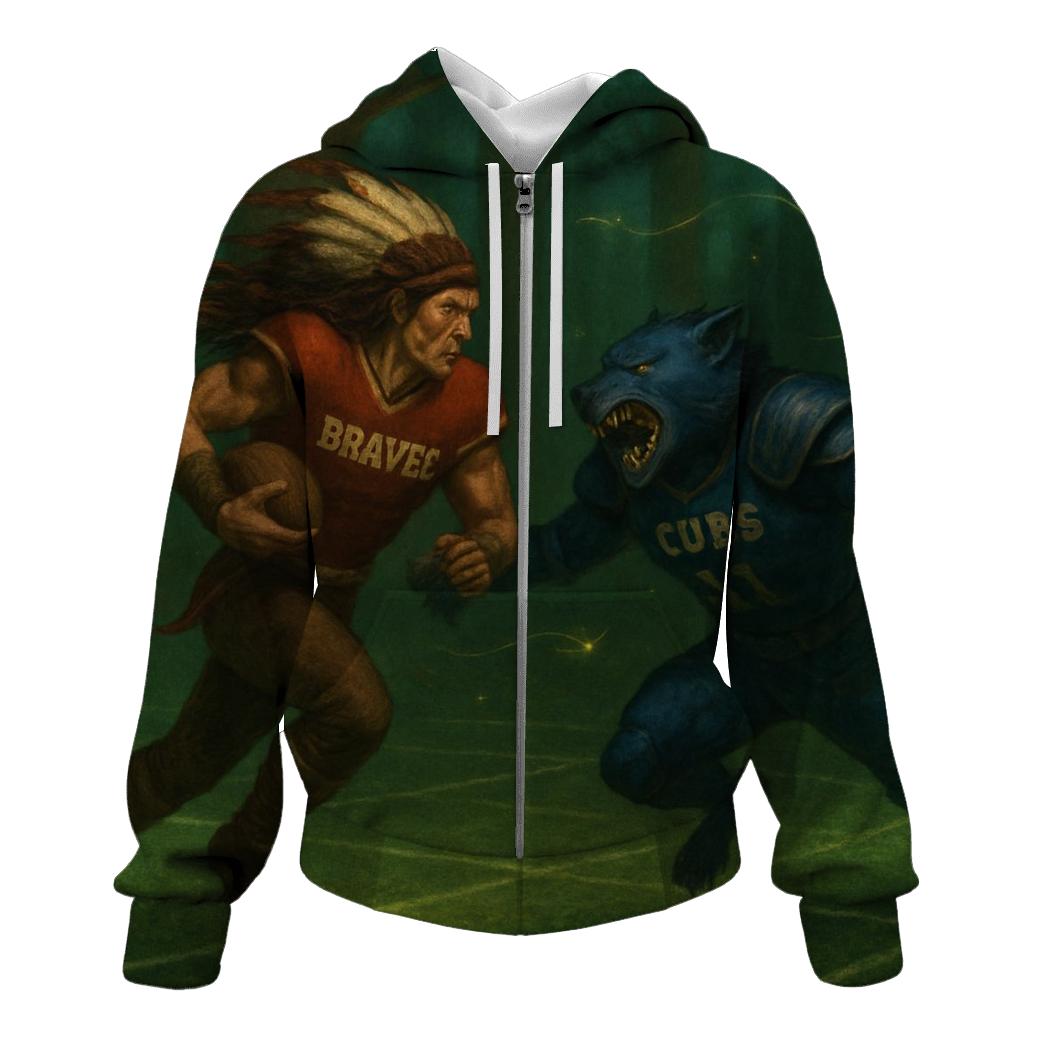 Forest Charge Braves Against Cubs hoodie designs